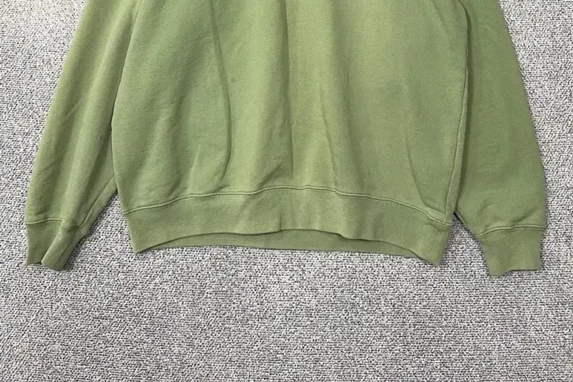 아크네 라이트 그린 로고 스웻셔츠 M 상품이미지4