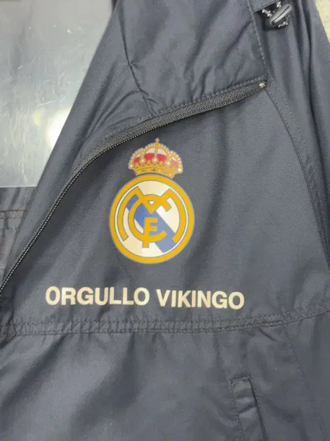 아디다스 레알 마드리드 네이비 빈티지 바람막이 95 상품이미지6