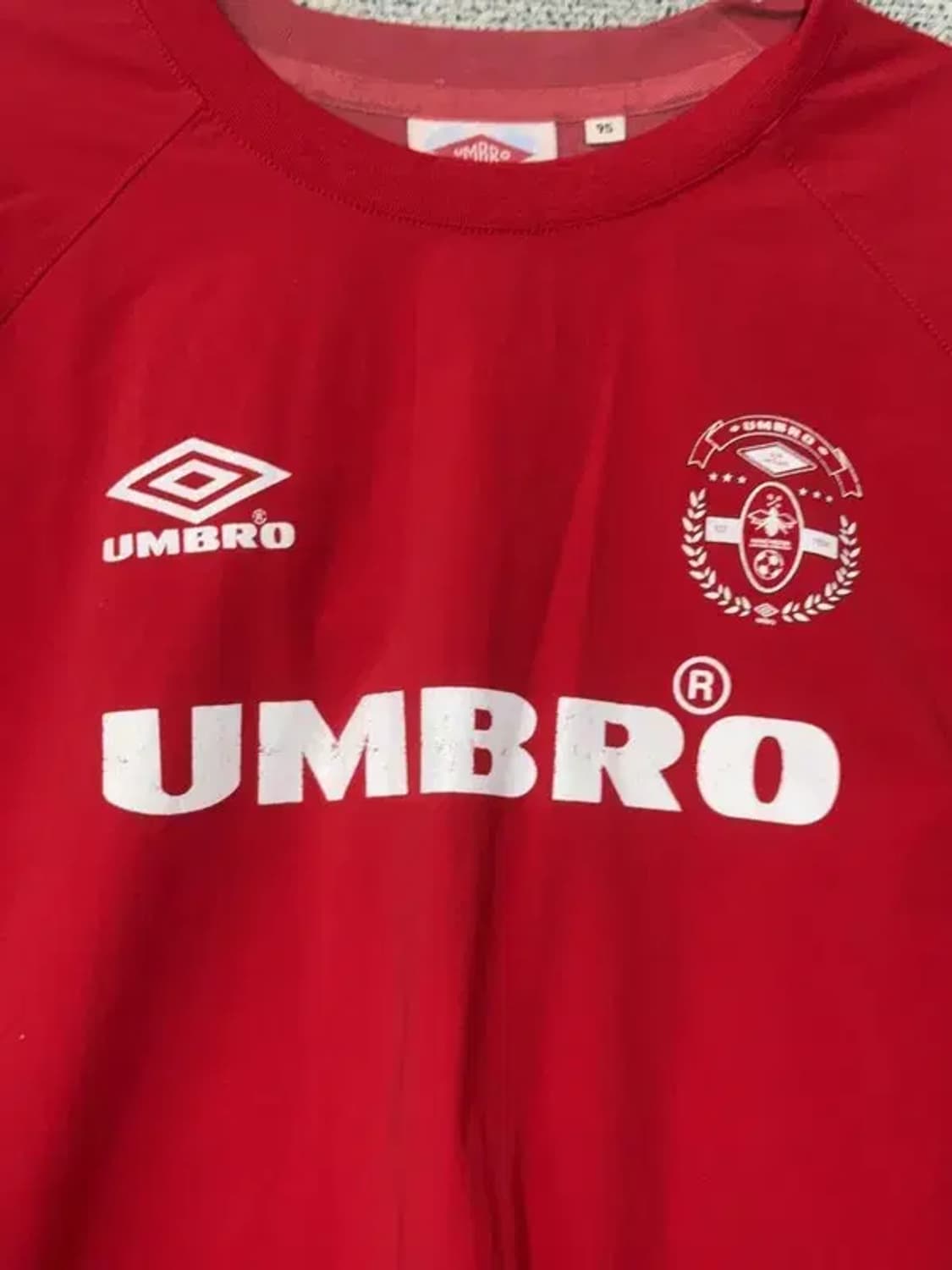 엄브로 프린팅 레드 웜업 95(M) 상품이미지6