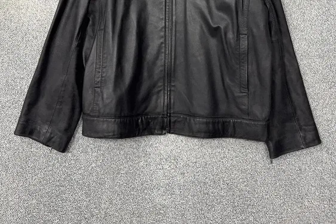 CARUSO 클래식 램스킨 블랙 양가죽 자켓 XL 상품이미지4