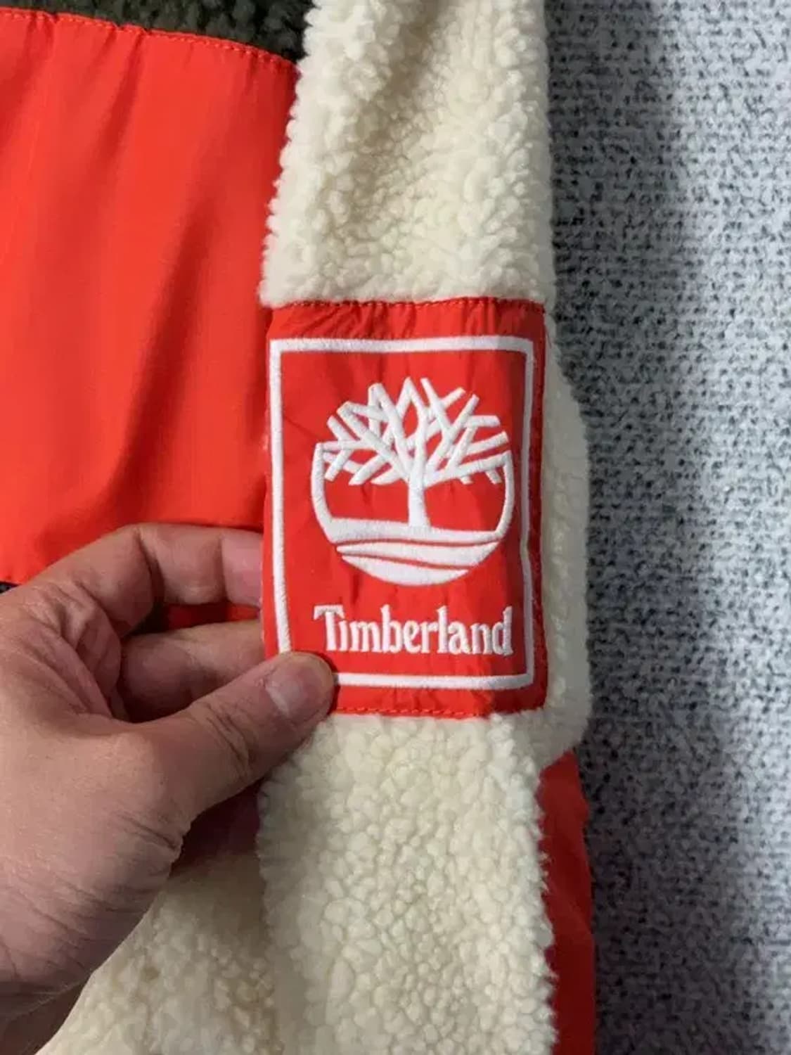 팀버랜드 멀티컬러 뽀글이 후리스 XS/TP 상품이미지6