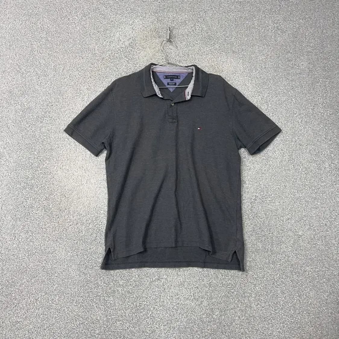 타미힐피거 그레이 반팔 카라티 XL 상품이미지1