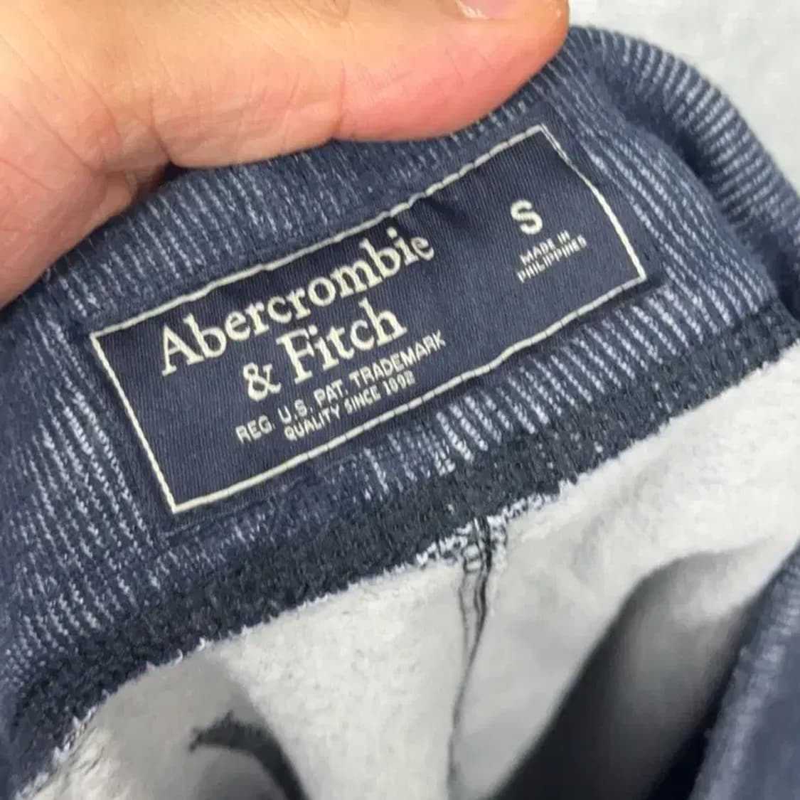 아베크롬비 로고 코튼 반바지 S 상품이미지2
