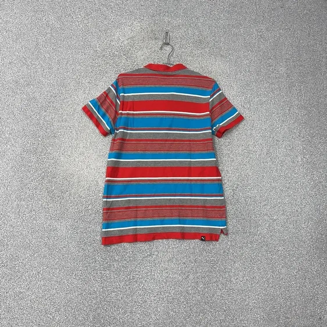 푸마 로고 스트라이프 반팔 카라티 XL 상품이미지2