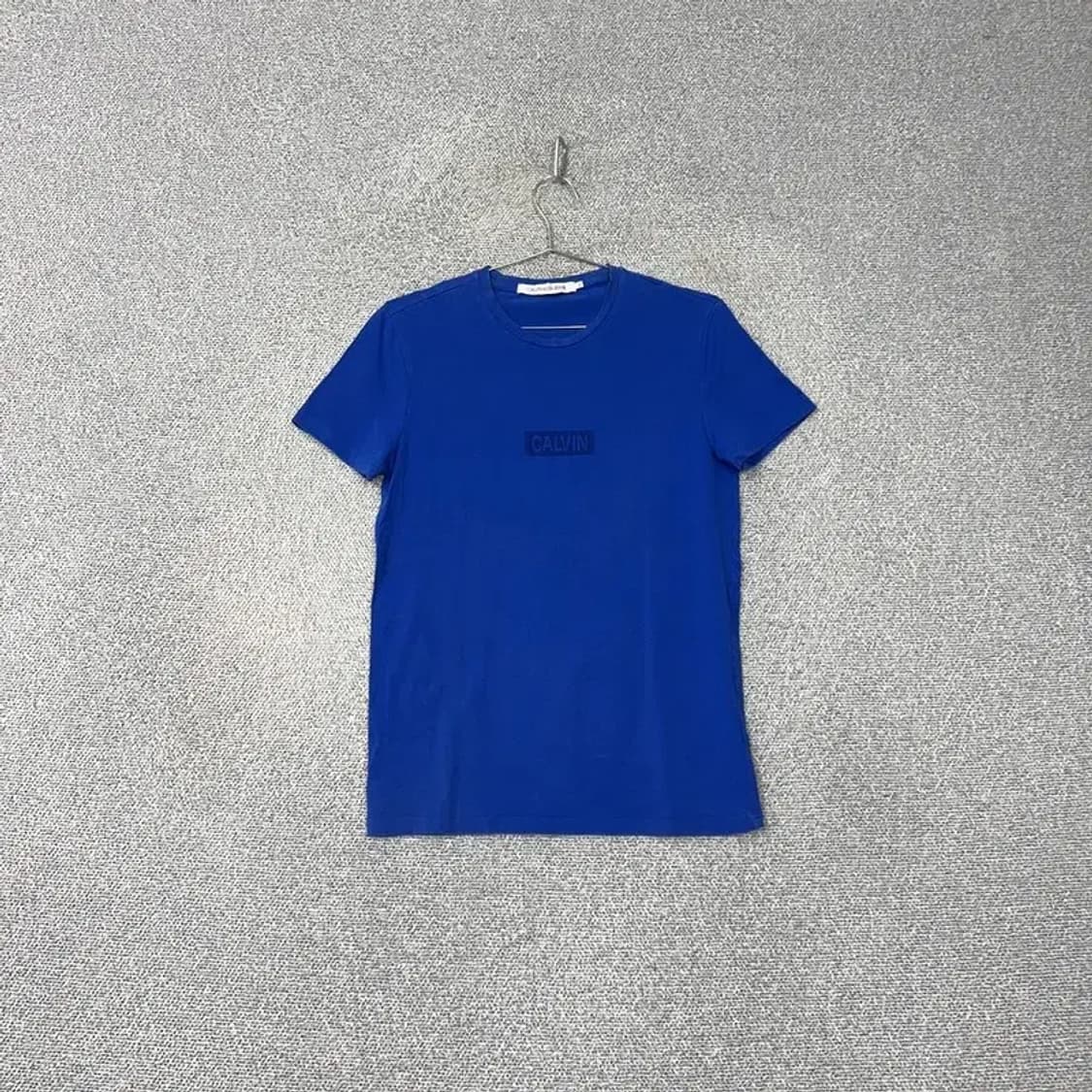 캘빈클라인 블루 로고 반팔티 S 상품이미지1