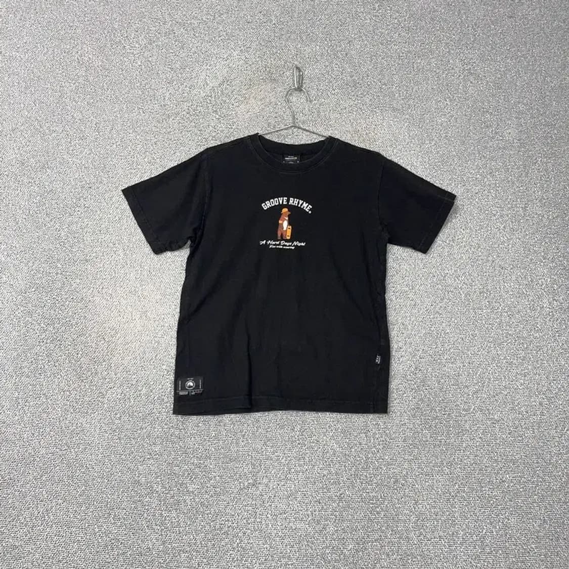 그루브라임 로고 프린팅 반팔티 S 상품이미지1