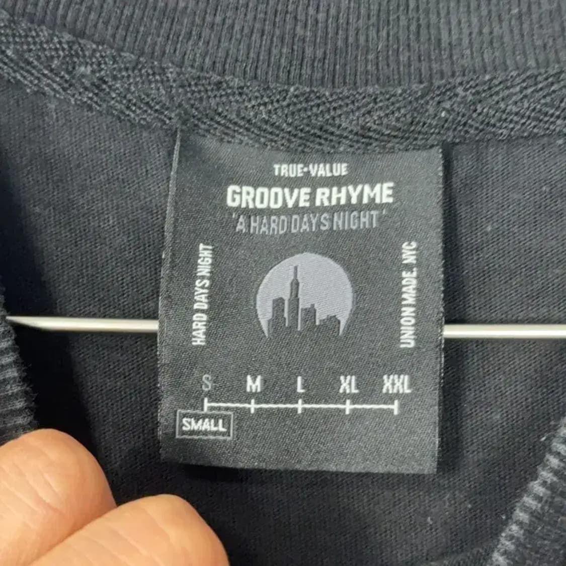 그루브라임 로고 프린팅 반팔티 S 상품이미지3