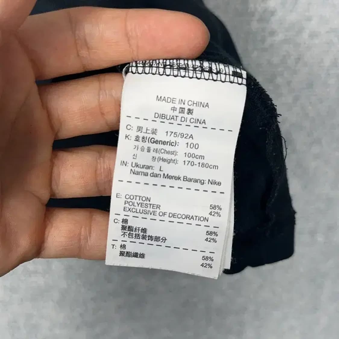 나이키 드라이핏 르브론제임스 프린팅 반팔티 L 상품이미지4