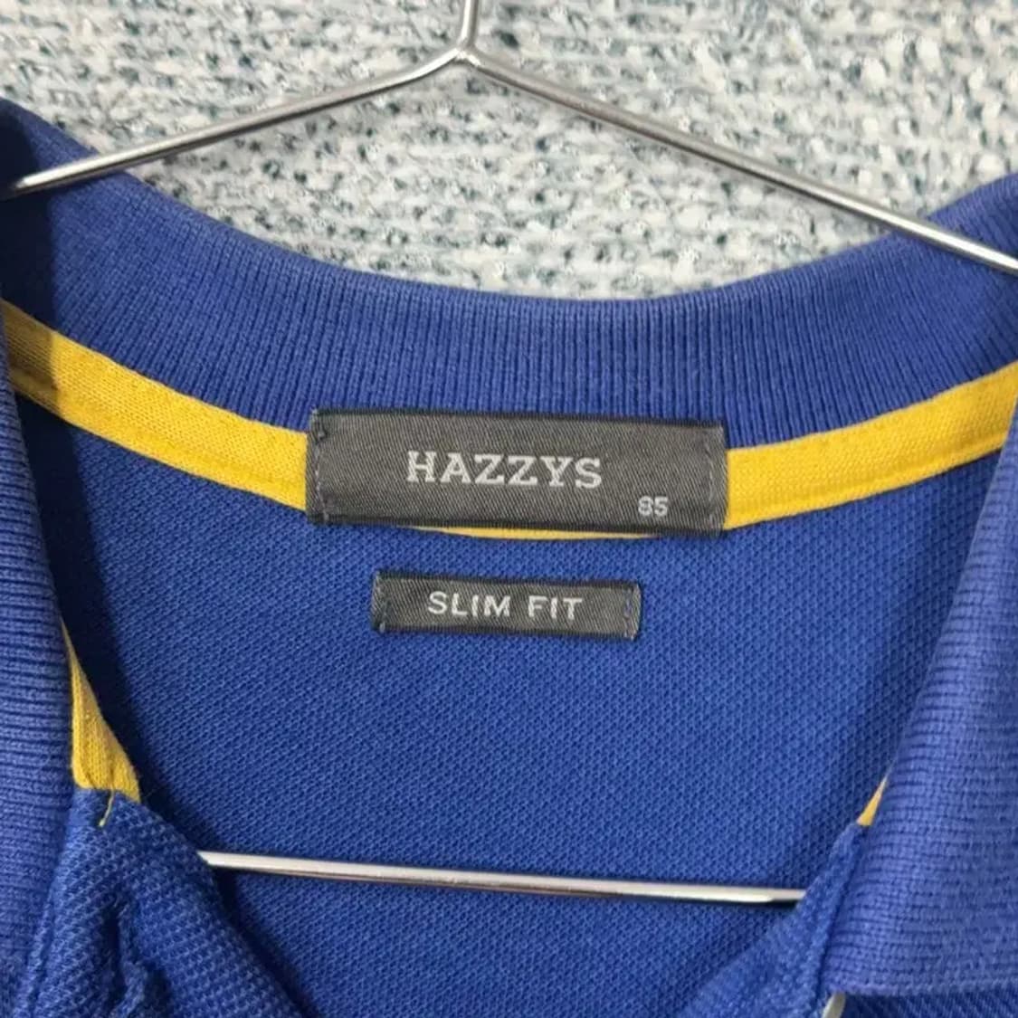 해지스 네이비 빅로고 반팔 카라티 95 상품이미지5