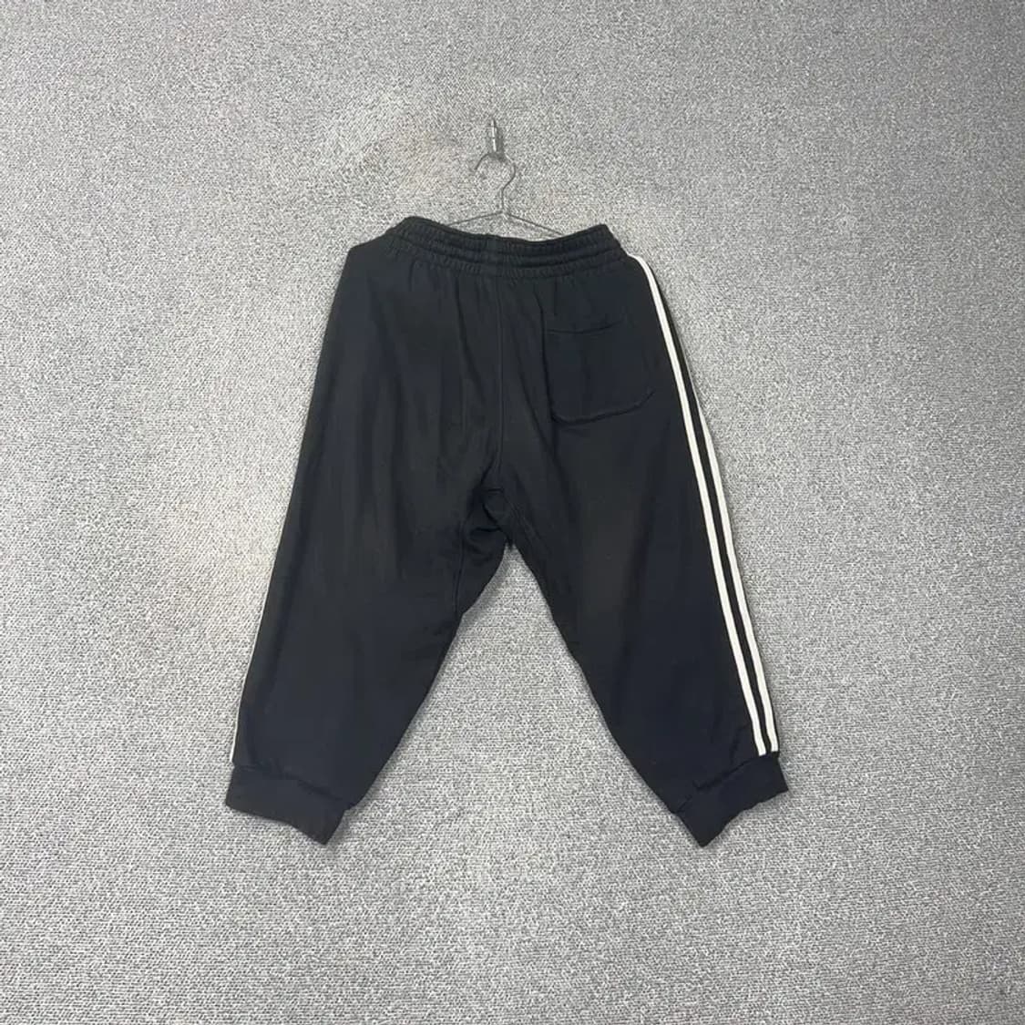 아디다스 로고 삼선 기능성 5부 조거팬츠 M 상품이미지2