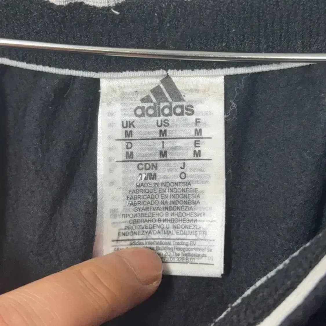 아디다스 로고 삼선 기능성 5부 조거팬츠 M 상품이미지3