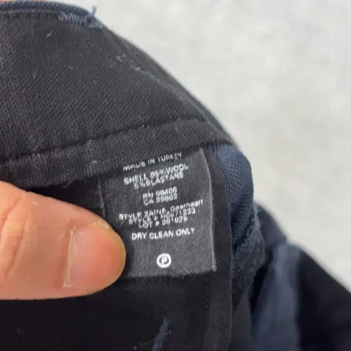 띠어리 네이비 슬랙스 30 상품이미지6