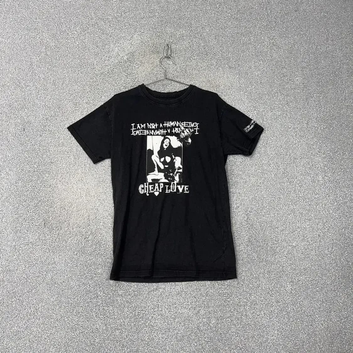 아임낫어휴먼비잉 프린팅 반팔티 M 상품이미지1