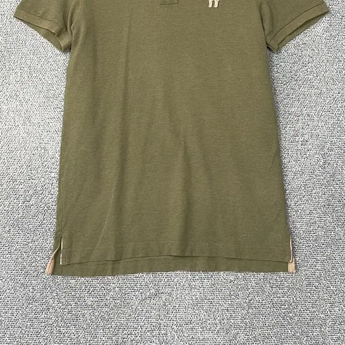 해지스 카키 반팔 카라티 100 상품이미지4