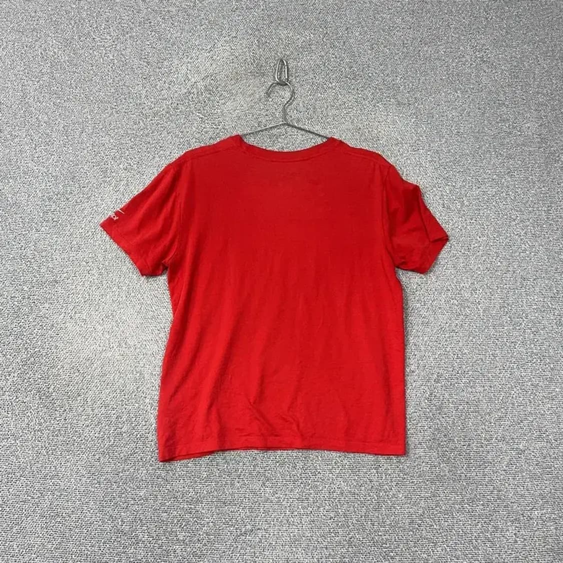 나이키 프린팅 레드 반팔티 S 상품이미지2