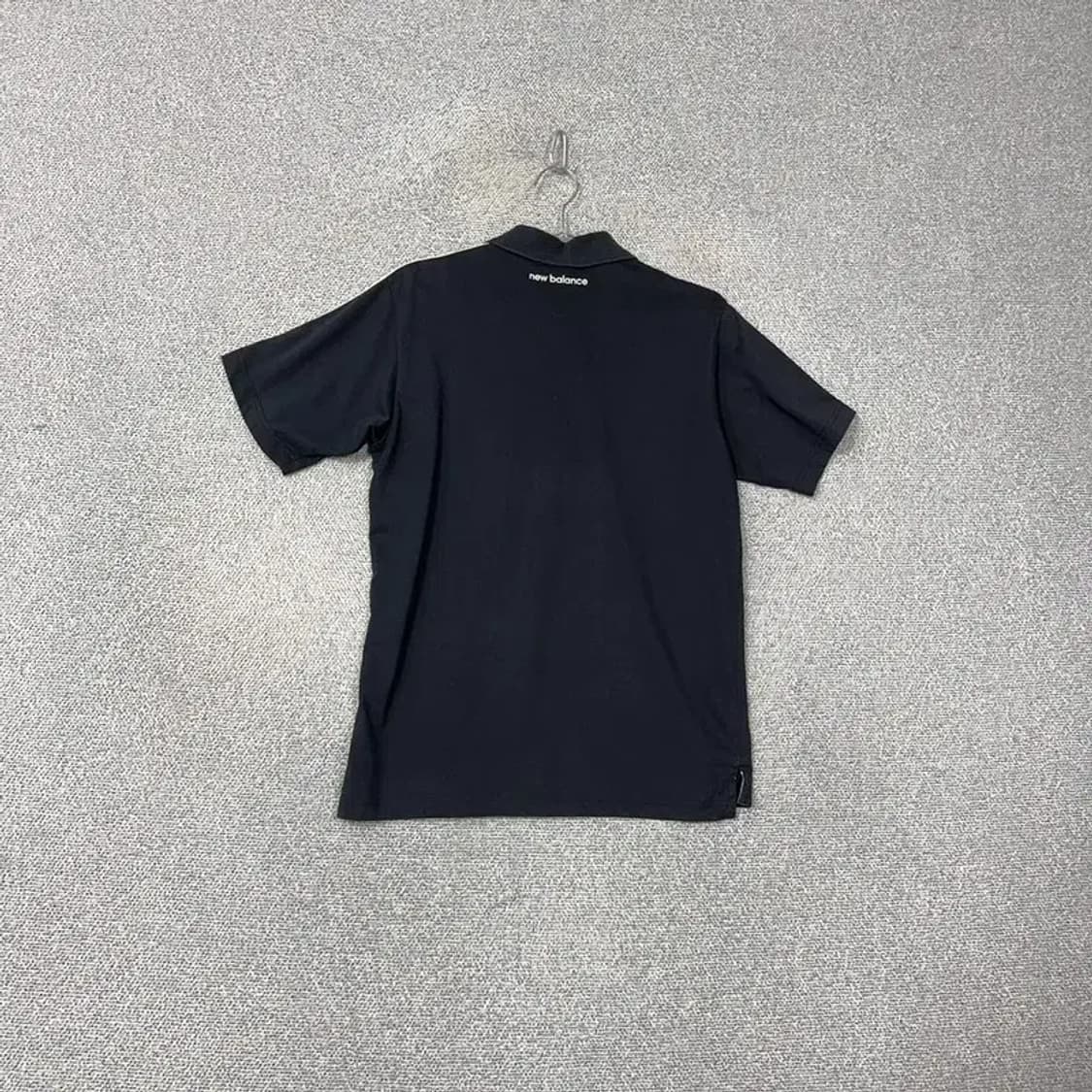 뉴발란스 로고 반집업 반팔 카라티 S 상품이미지2