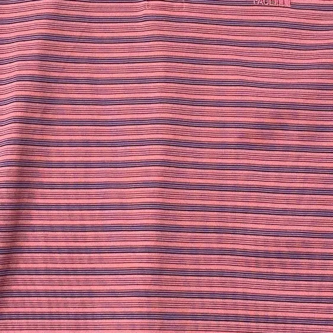 노스페이스 핑크 스트라이프 기능성 반팔 카라티 95 상품이미지3