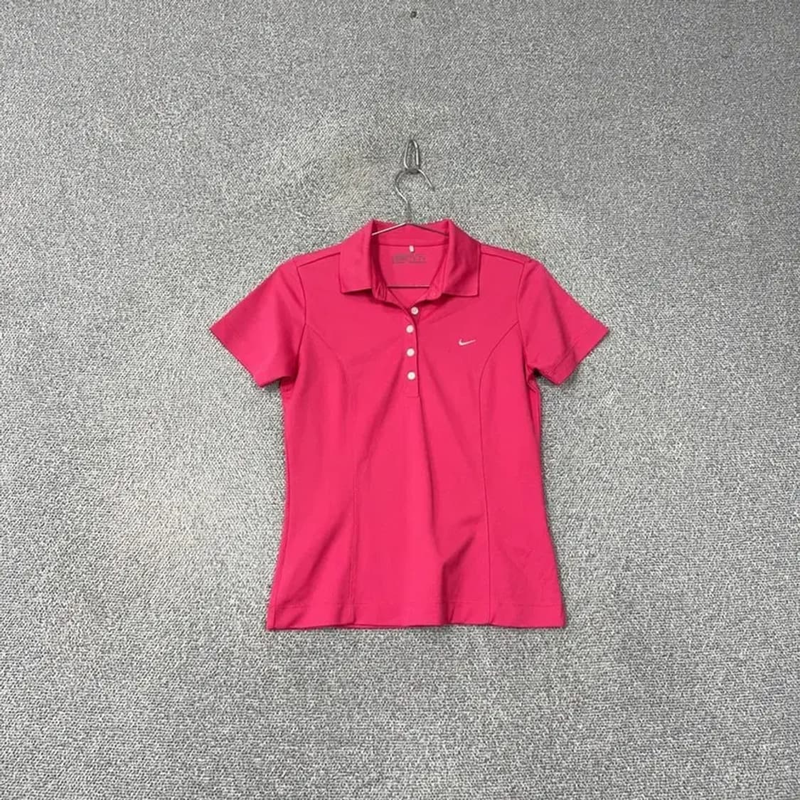 나이키 골프 핑크 기능성 반팔 카라티 M 상품이미지1