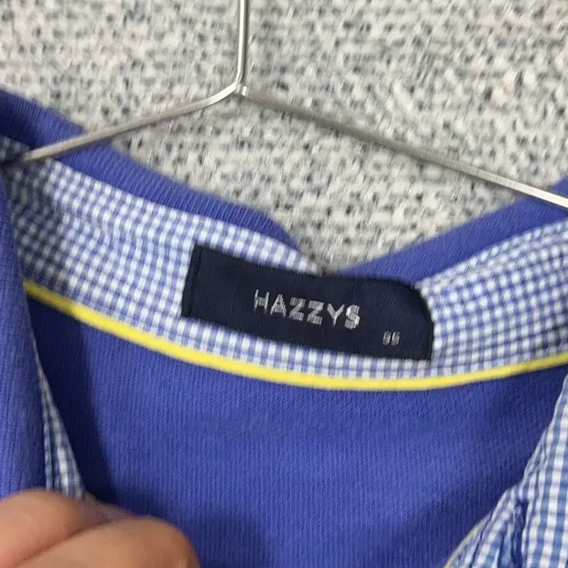 해지스 블루 반팔 카라티 95 상품이미지5