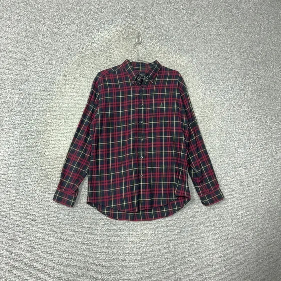 빈폴 로고 빈티지 체크셔츠 100 상품이미지1