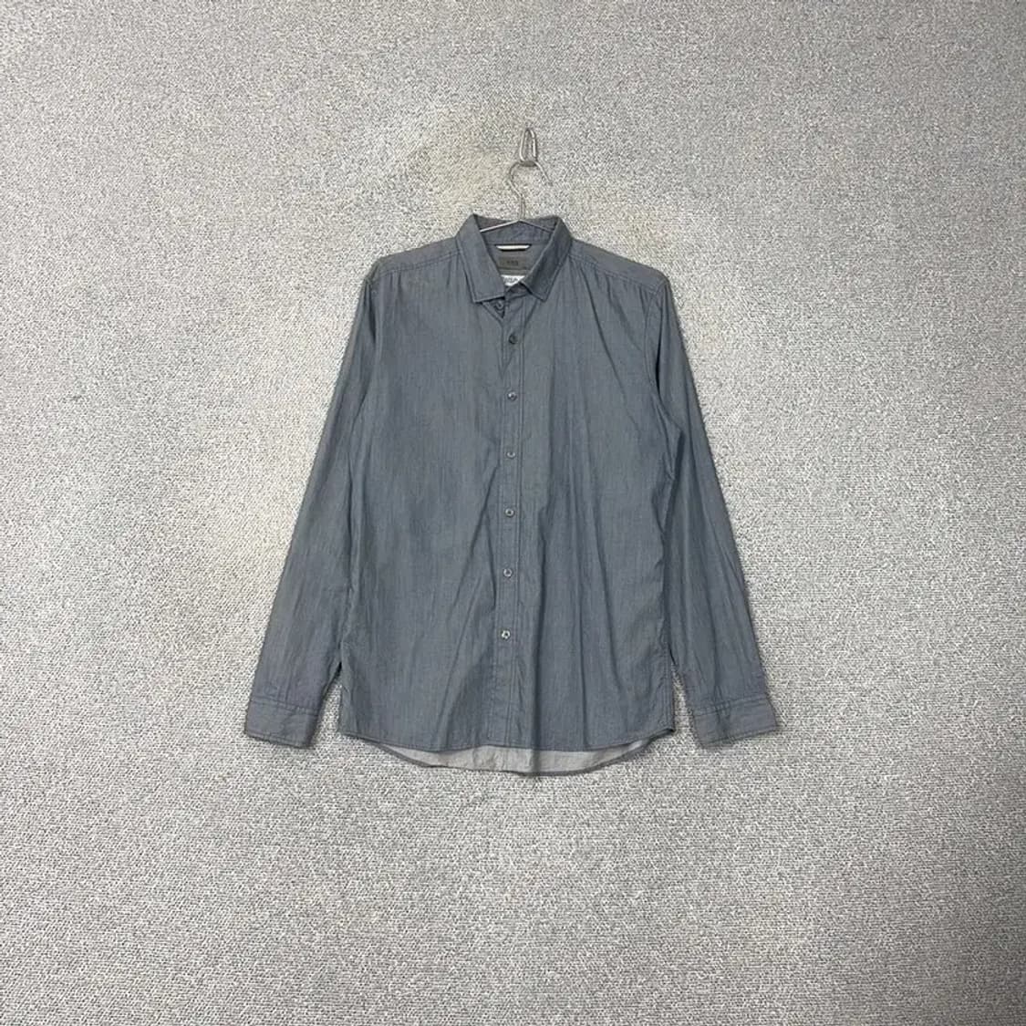 지이크 데님컬러 코튼 셔츠 100 상품이미지1