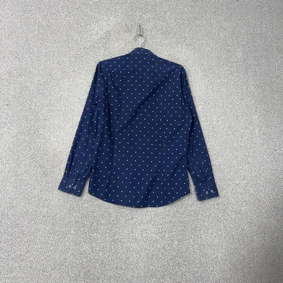 루이까또즈 도트 네이비 셔츠 100 상품이미지2