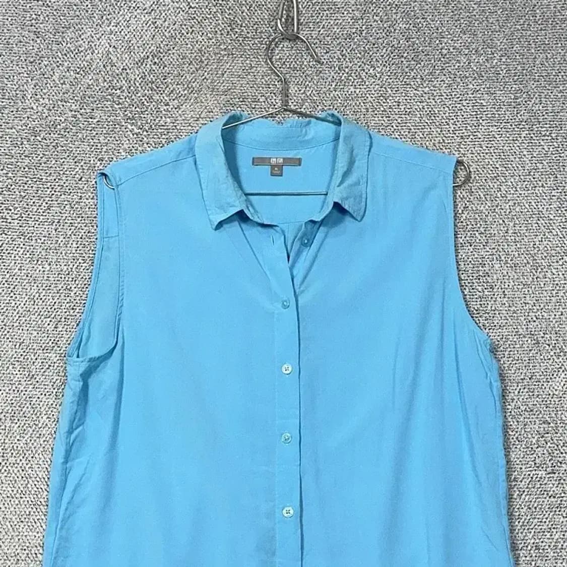 유니클로 여성 캐주얼 블라우스 민소매 셔츠 XL 상품이미지3