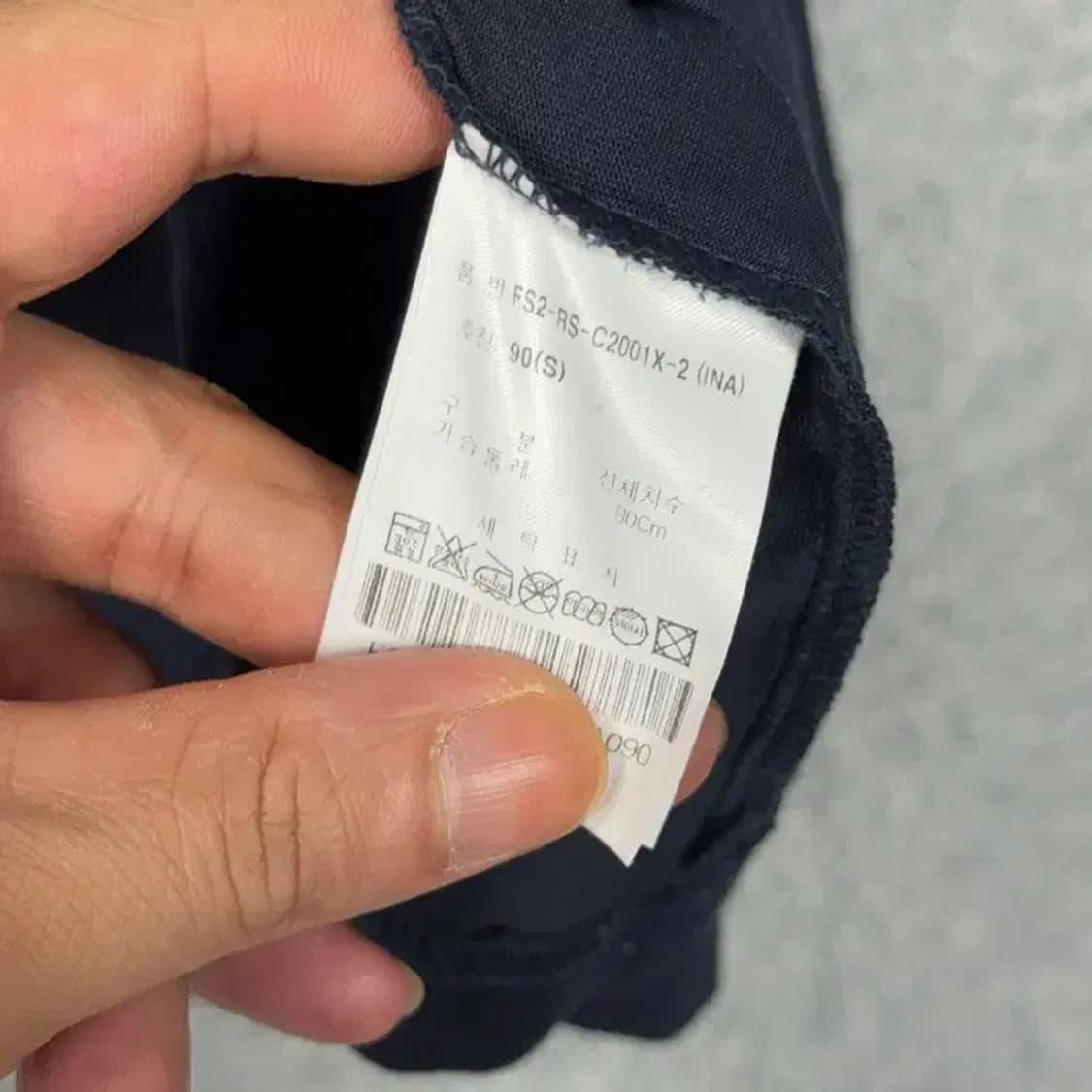 휠라 로고 반팔티 S 상품이미지4