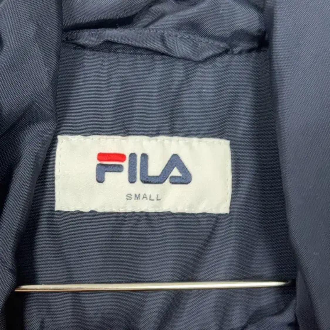 휠라 멀티컬러 오버핏 로고 바람막이 S 상품이미지4