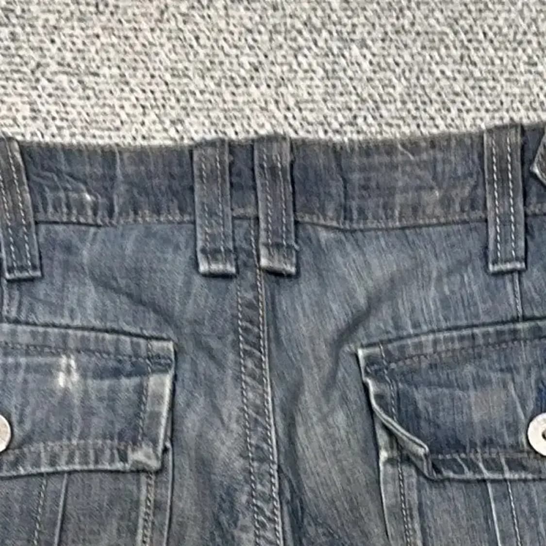 게스 빈티지 워싱 데님 반바지 30 상품이미지3