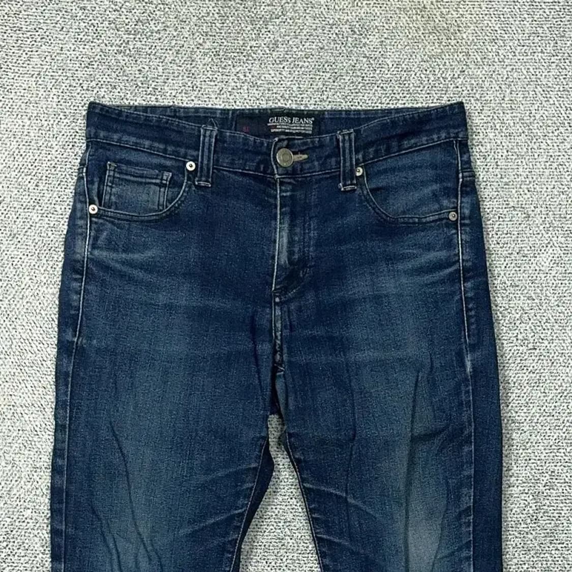 게스 실버로고 데님팬츠 30 상품이미지3