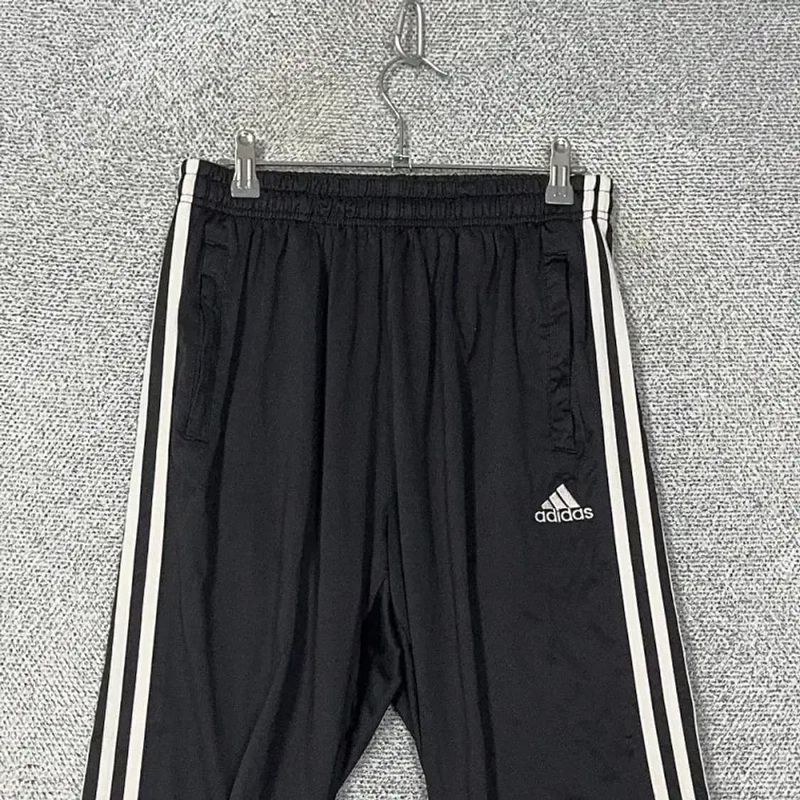 아디다스 로고 삼선 5부 트레이닝 반바지 XL 상품이미지3