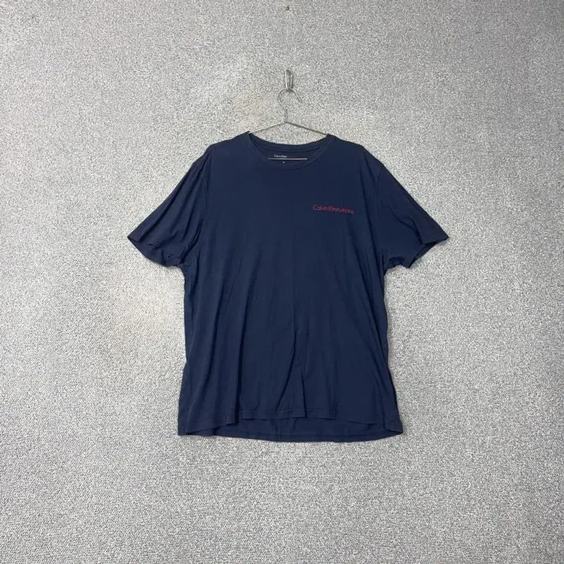 캘빈클라인 네이비 로고 반팔티 XL 상품이미지1