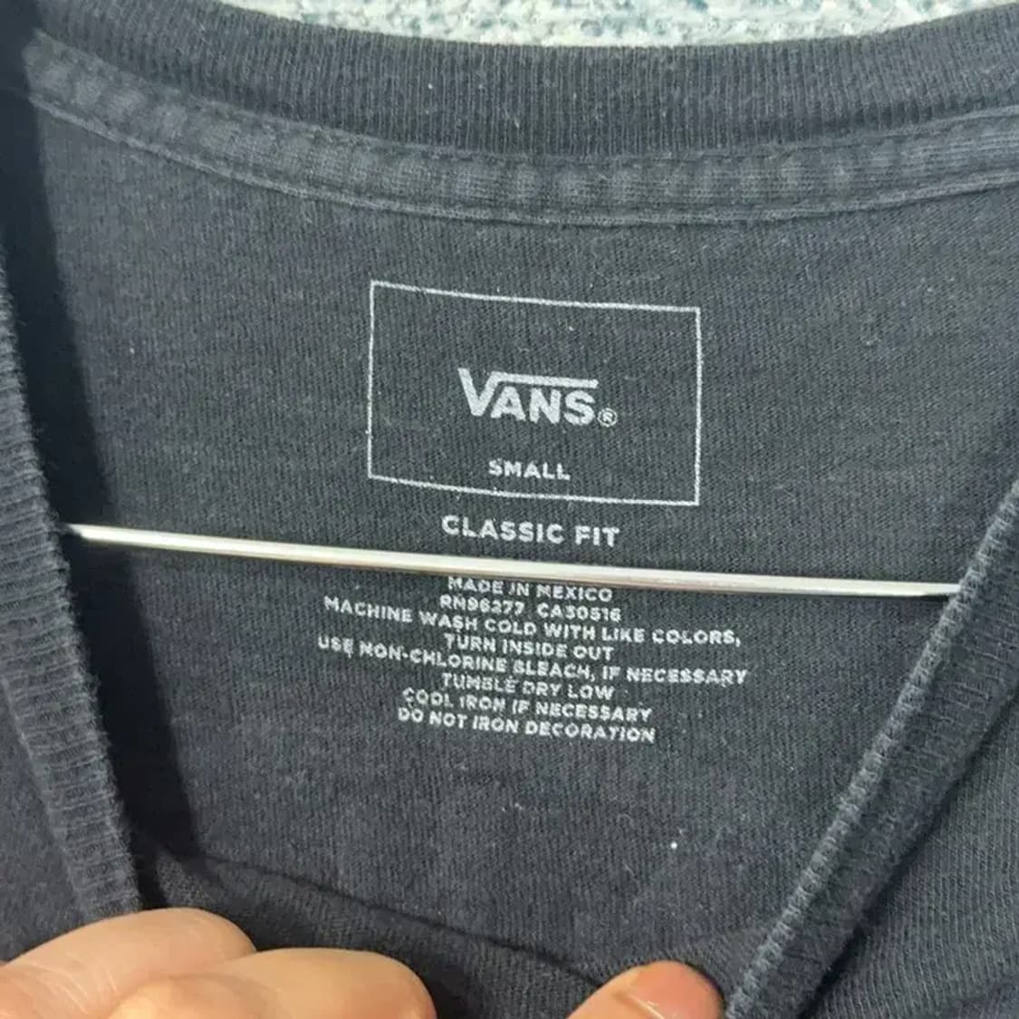 반스 아이즈 프린팅 긴팔티 S 상품이미지3