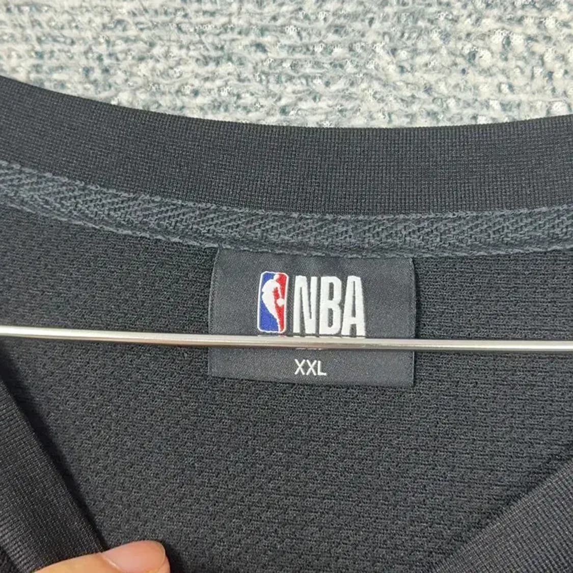 NBA 토론토 백로고 빅사이즈 기능성 반팔티 XXL 상품이미지6