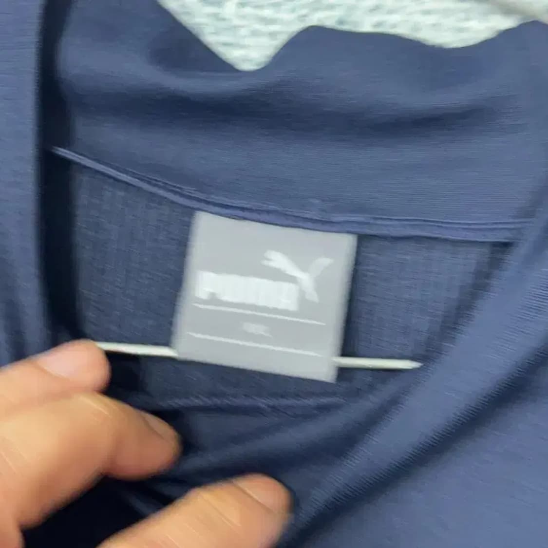 푸마 네이비 기능성 긴팔티 XXL 상품이미지3