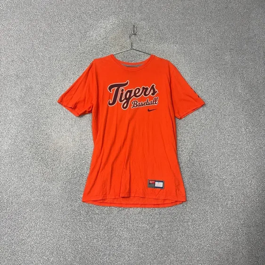 나이키 베이스볼 빈티지 오렌지 반팔티 L 상품이미지1