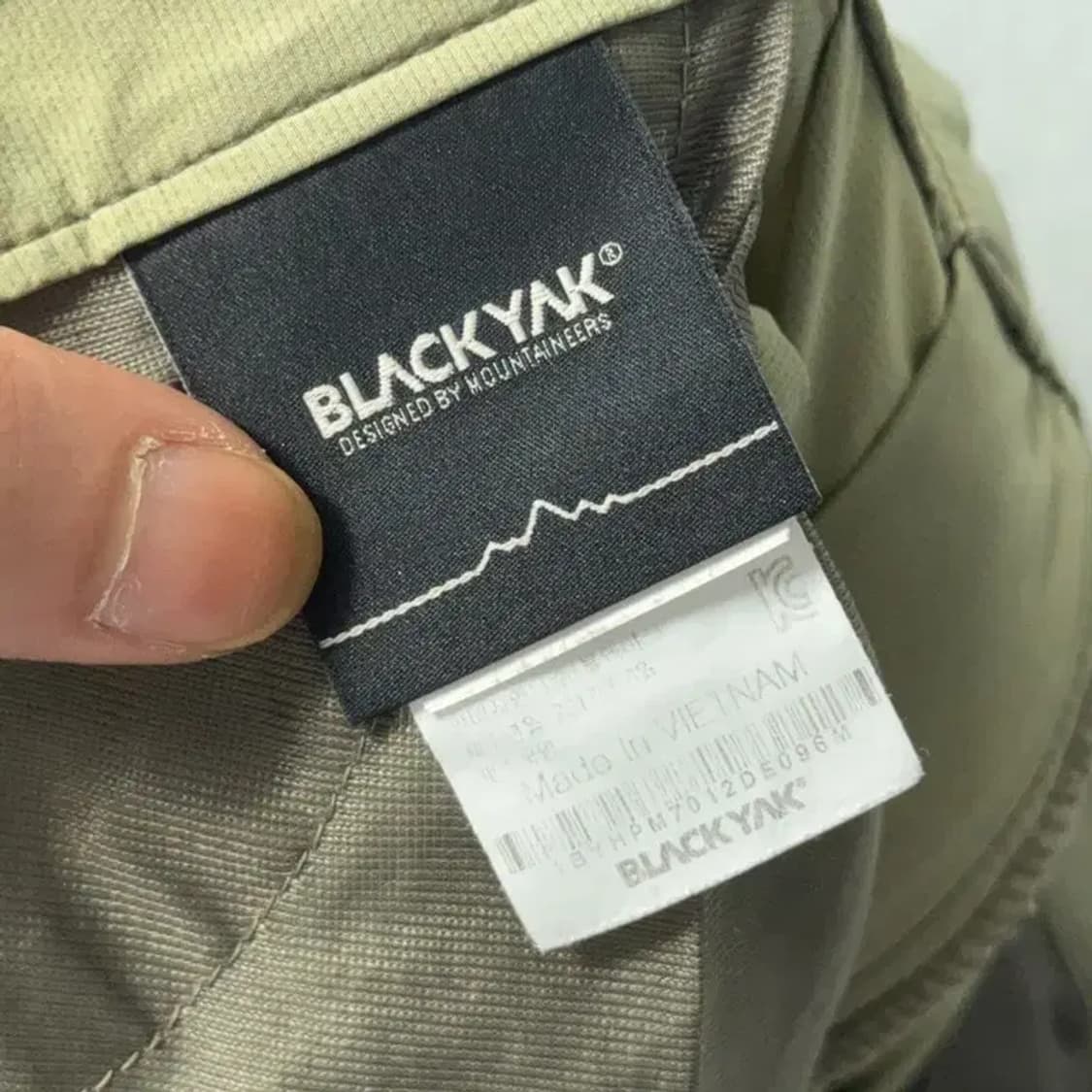 블랙야크 로고 빅사이즈 벨티드 기능성 반바지 38 상품이미지4