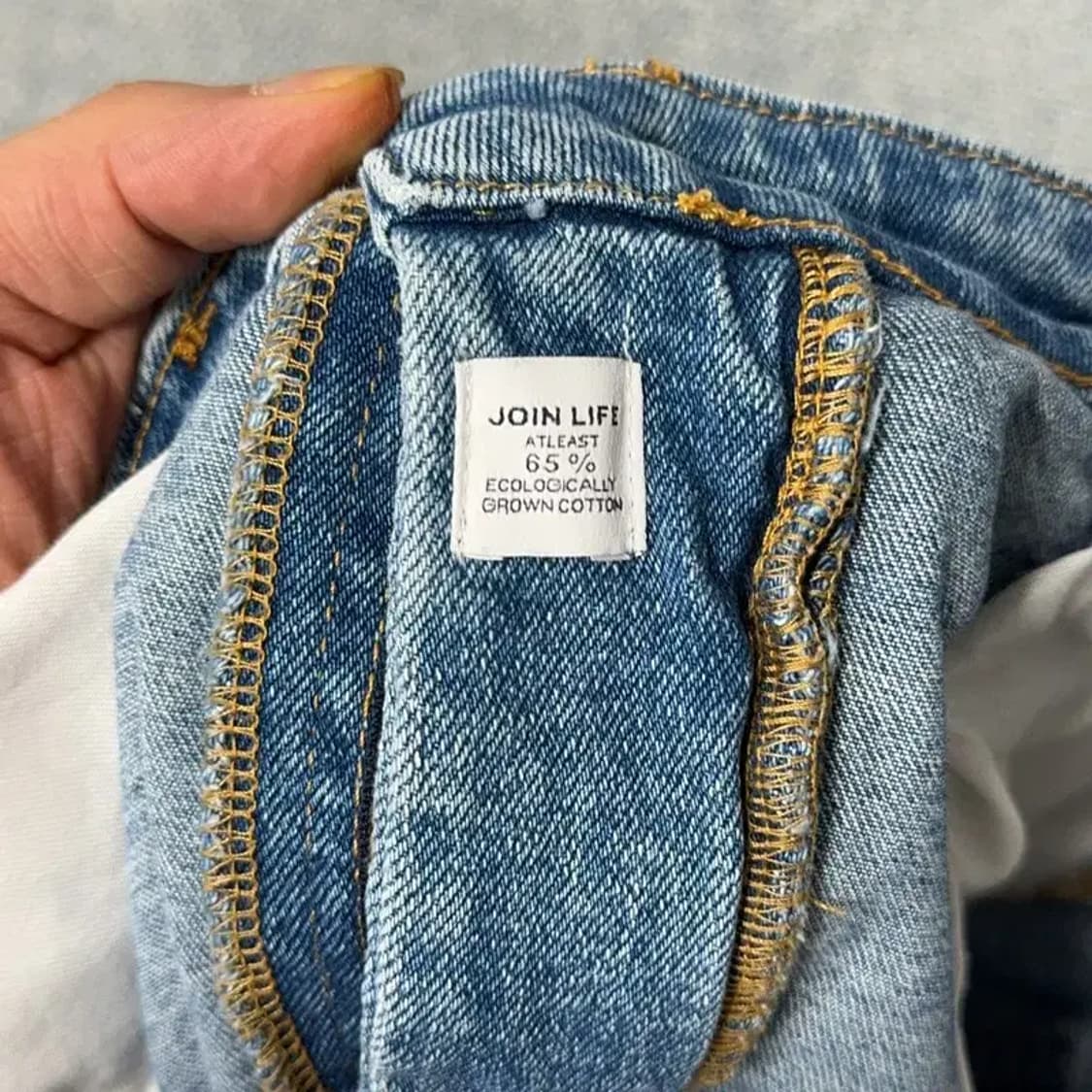 자라 데님 핫팬츠 30 상품이미지3