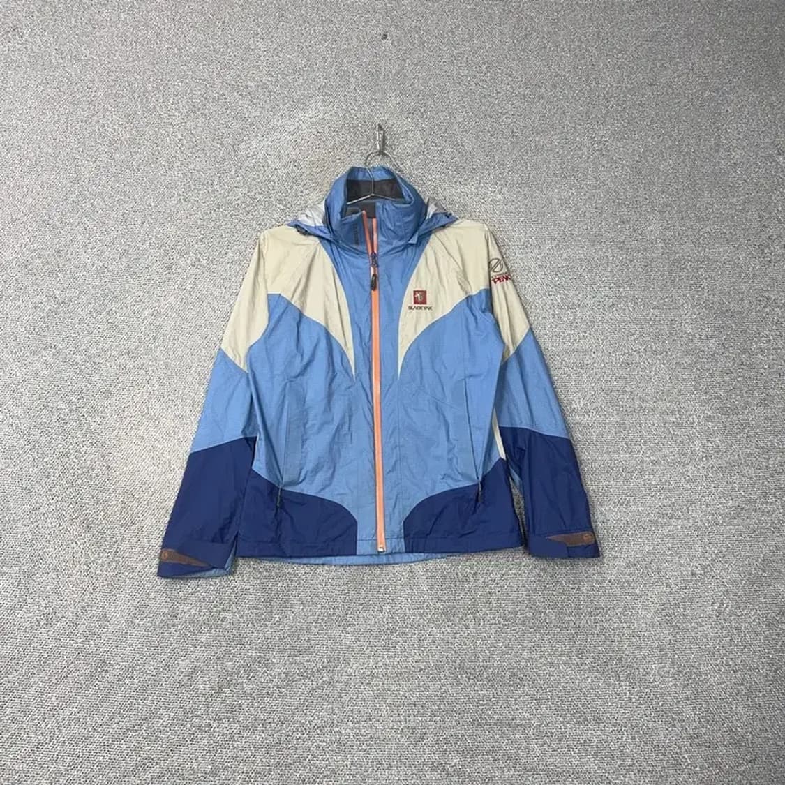 블랙야크 블루 다채색 바람막이 95 상품이미지1