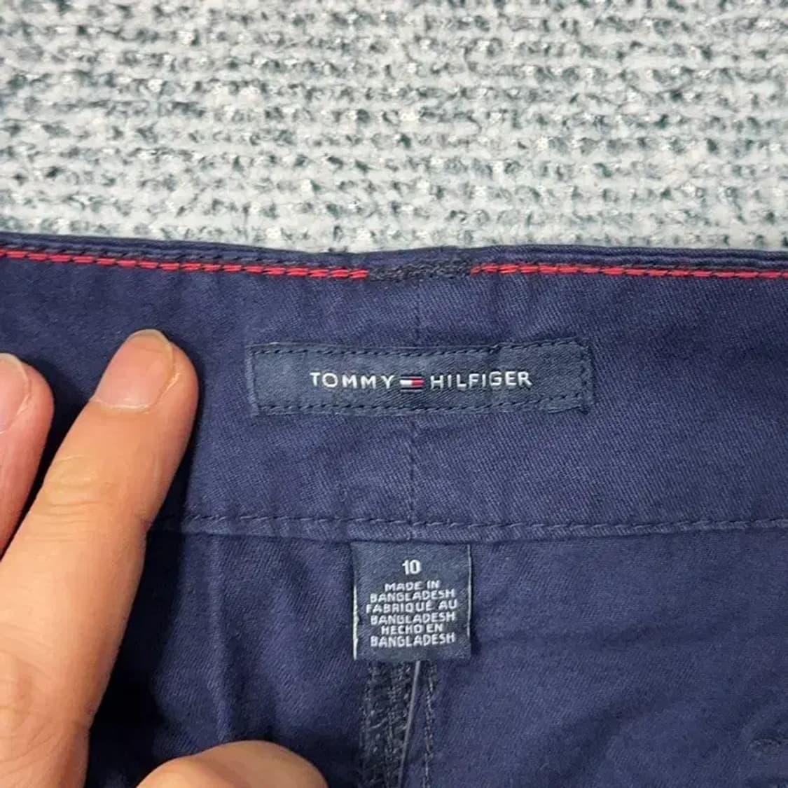 타미힐피거 네이비 미니스커트 77 / 31인치 상품이미지4