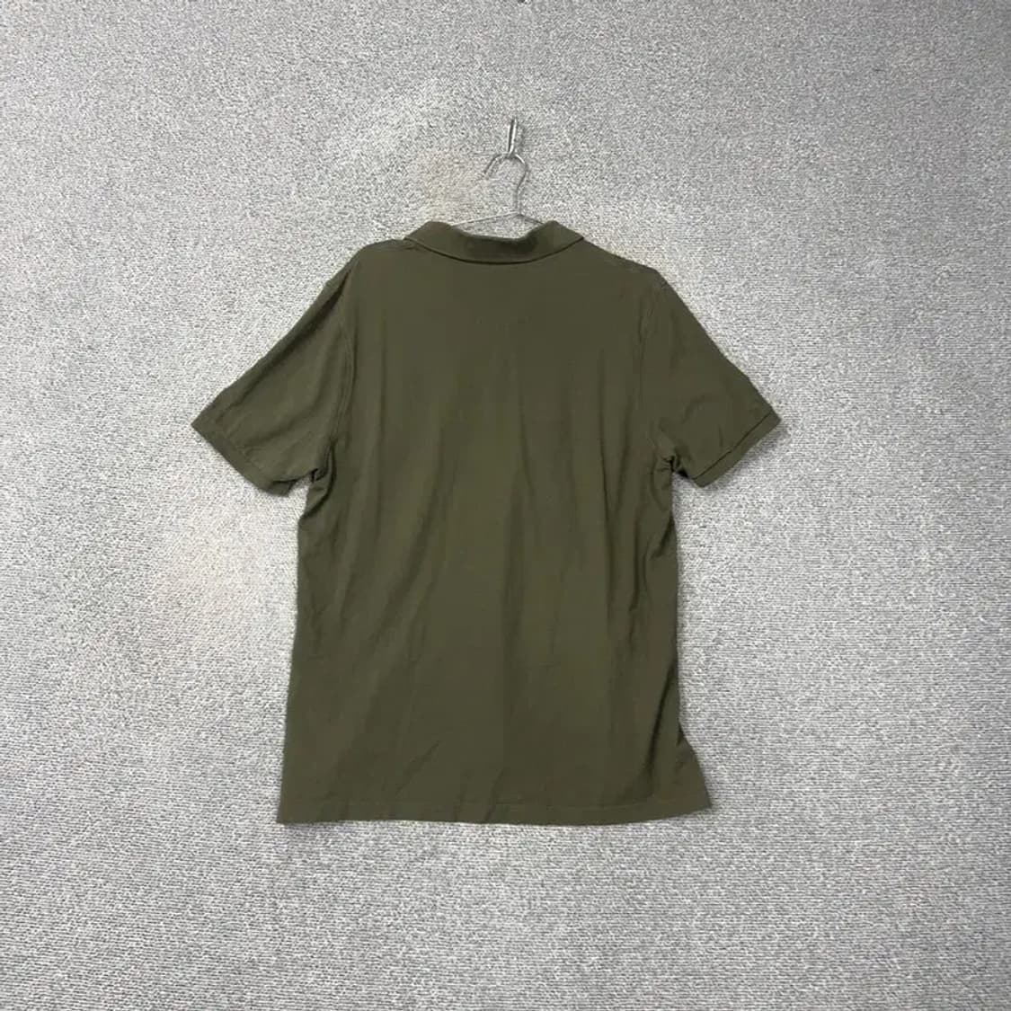 US 폴로 아쎈 빅사이즈 카키 반팔 카라티 3XL 상품이미지2