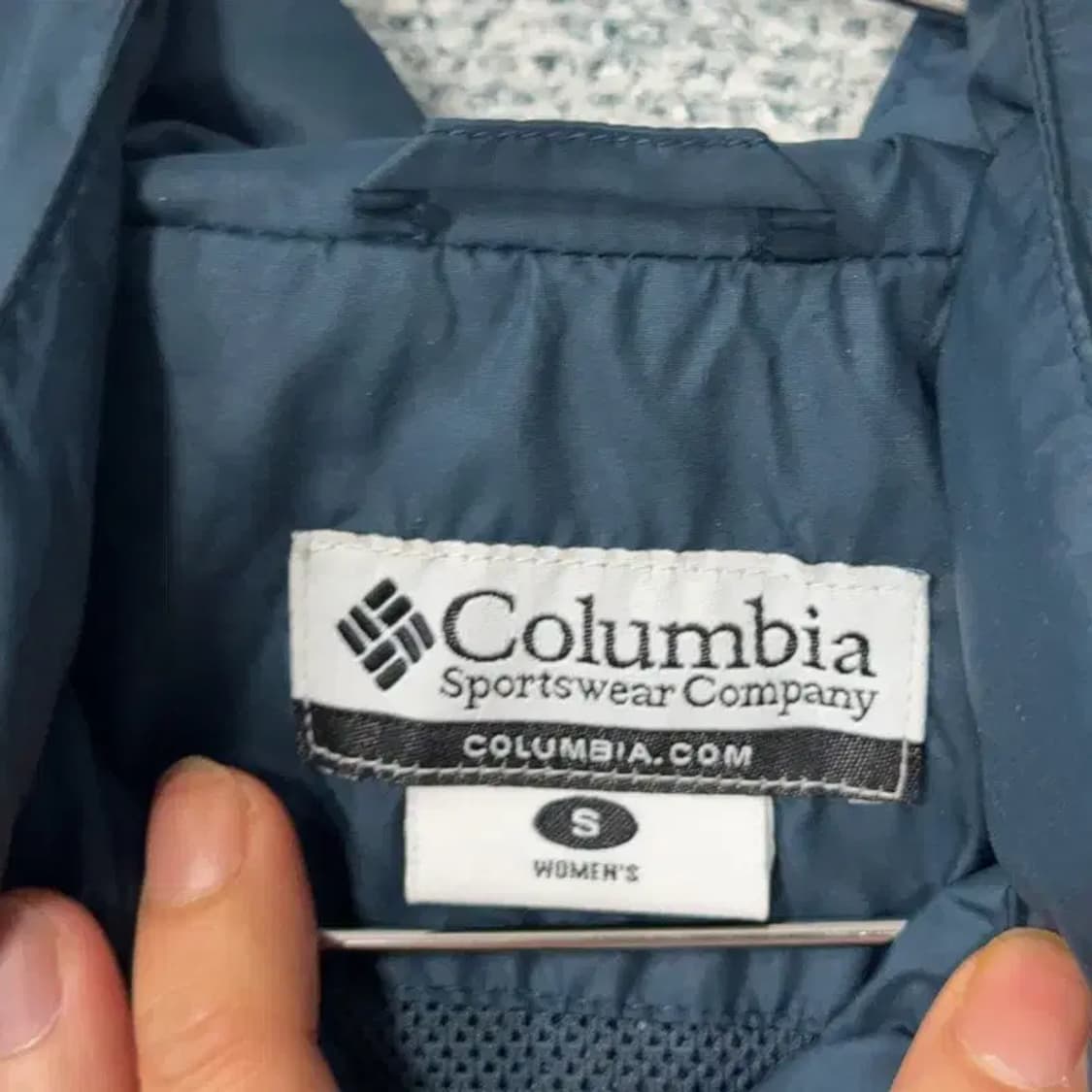 콜롬비아 로고 기능성 포켓 바람막이 S 상품이미지4