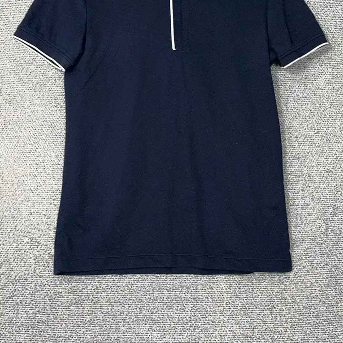 유니클로 띠어리 네이비 반팔 카라티 S 상품이미지4