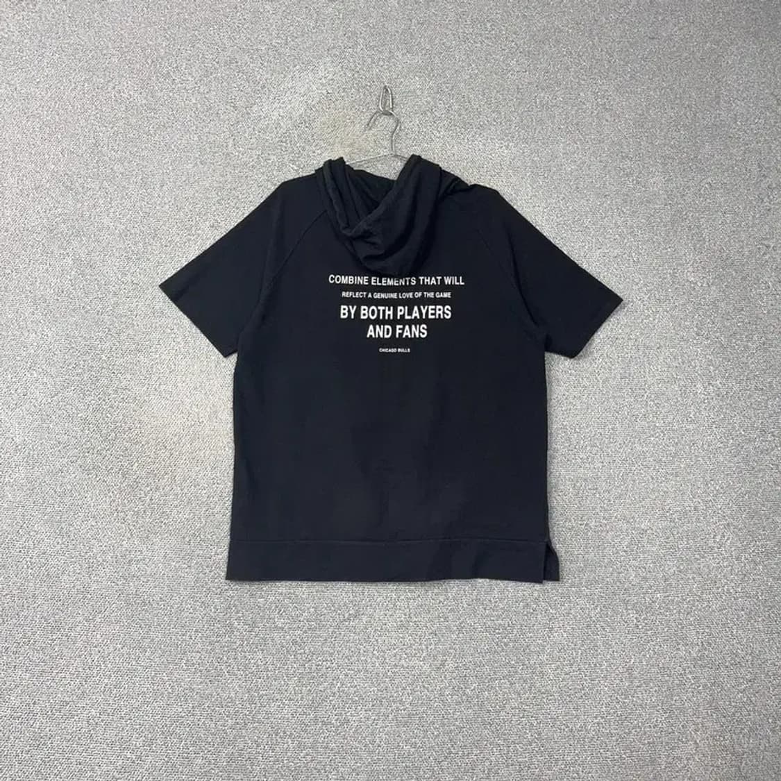 NBA 시카고불스 로고 후드 반팔티 XL 상품이미지2