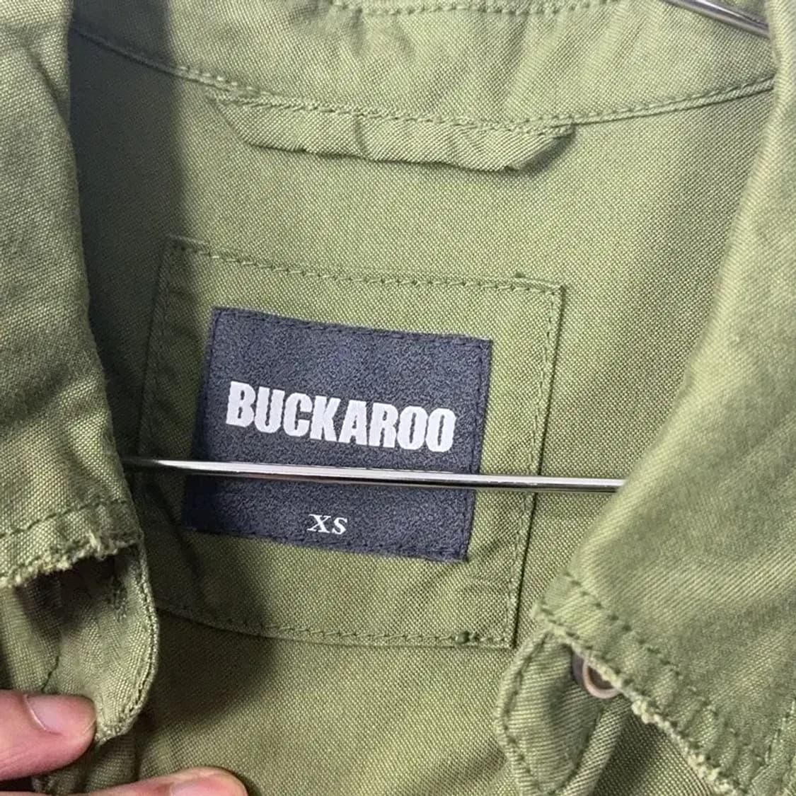 버커루 빈티지 필드 카키 자켓 XS 상품이미지3