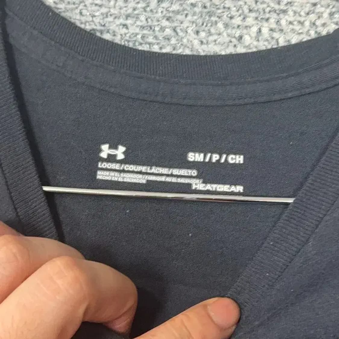 언더아머 프린팅 로고 반팔티 S-M 상품이미지3