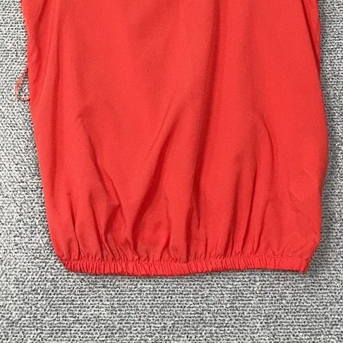 자라 레드 레이스 민소매 블라우스 XS 상품이미지4