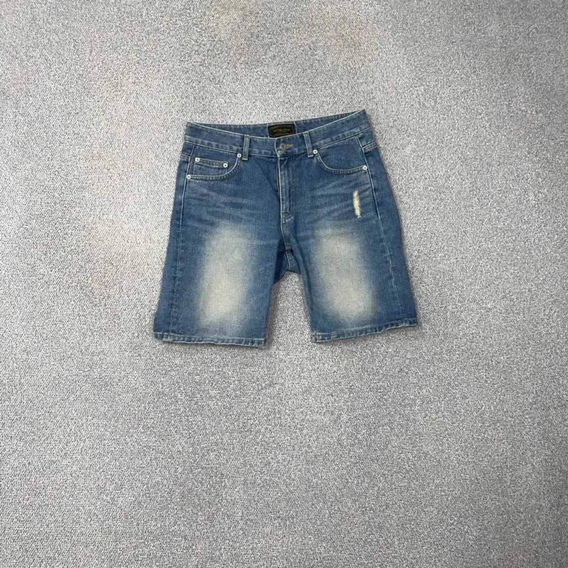 유니폼브릿지 워싱 데님 반바지 L 상품이미지1