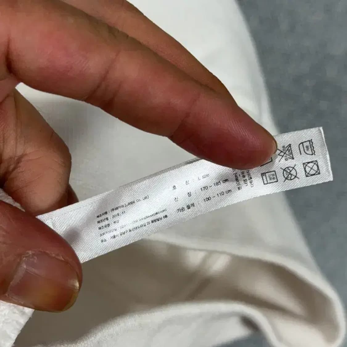 LMC 빅로고 화이트 오버핏 후드티 L 상품이미지4